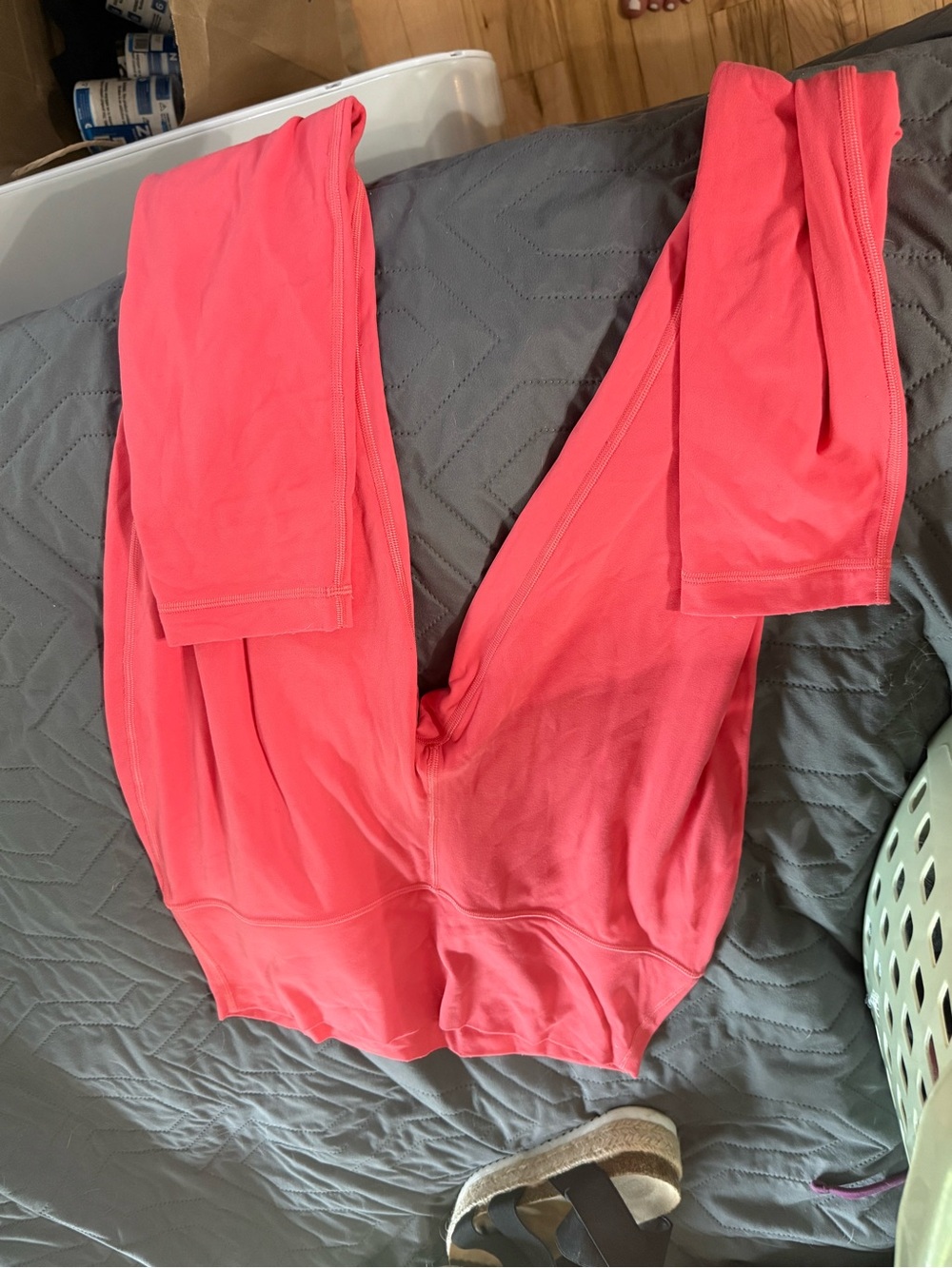 lululemon athletica Coral Pink Leggings